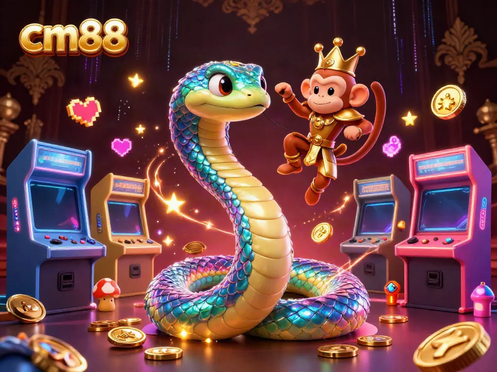 Experience thrilling gameplay at cm88 featuring vibrant casino elements and 3D characters.