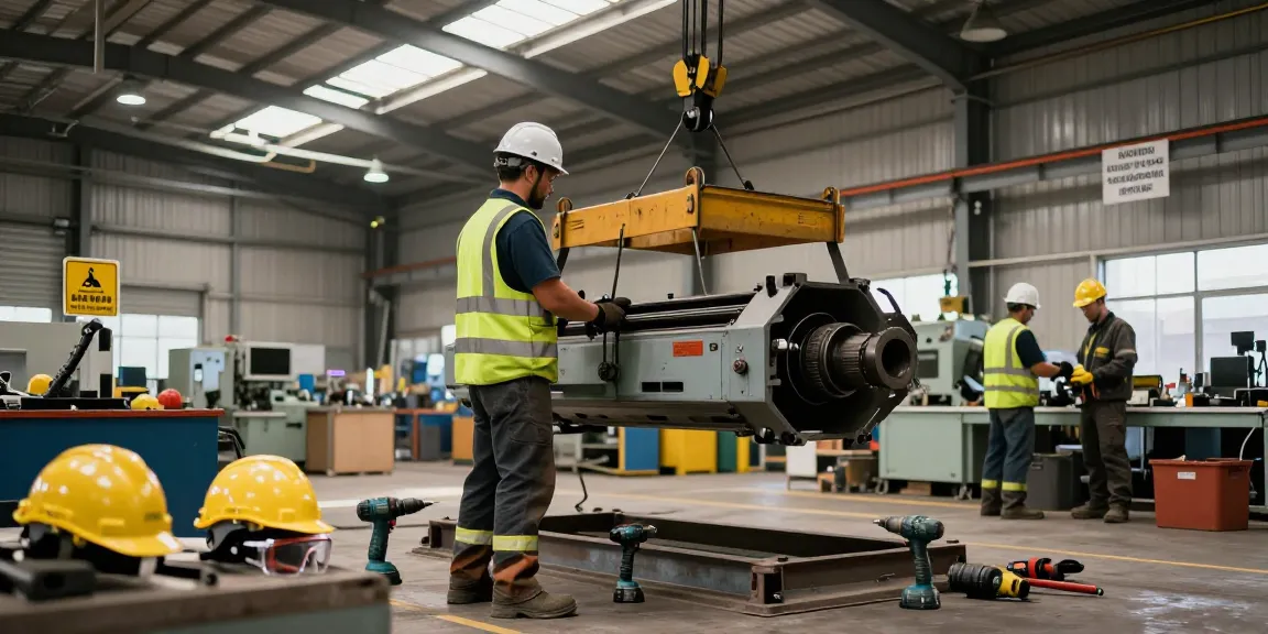 upower safety boots in action on an industrial worksite, showcasing safety and professionalism in a dynamic setting.