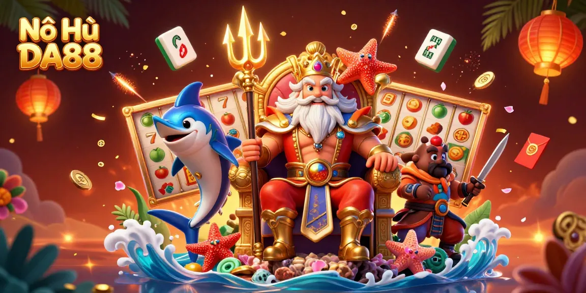 Nổ Hũ DA88 reveals a vibrant jackpot adventure with iconic symbols and exciting casino elements.