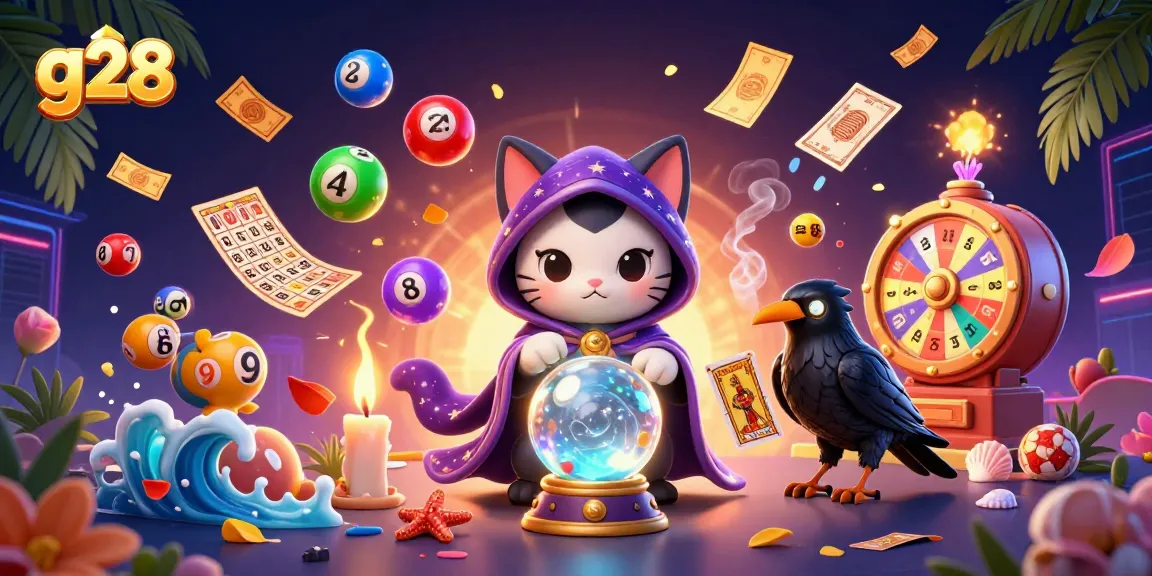 Engage with g28's vibrant lottery games featuring mystical characters and dynamic elements.