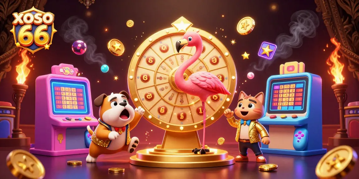 Experience the excitement of xoso 66 lottery with vibrant characters and rich visuals enhancing the game atmosphere.