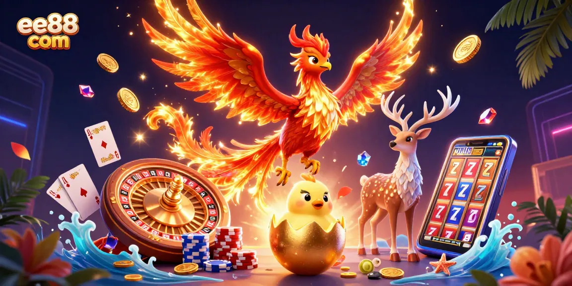 Experience thrilling wins at ee88 com with exhilarating slots, golden phoenix, and vibrant casino themes.