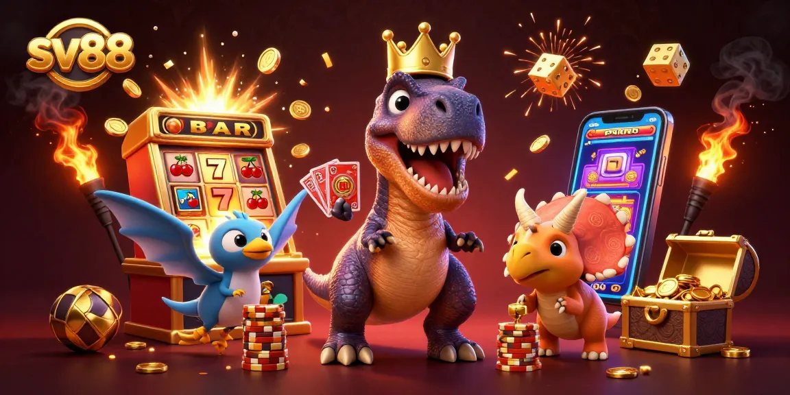 sv88 players enjoy intense gaming action with colorful characters and jackpot excitement.